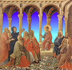 Gesù seduto in mezzo ai dottori del Tempio (clicca per ingrandire)