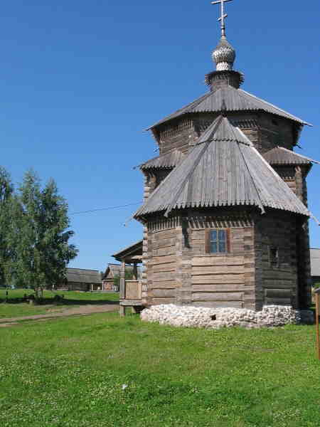 Chisa in architettura lignea a Suzdal